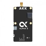AKK Alpha 5 5W VTX - 4.9/5.8GHz 80CH 1w/2w/3w/5w Power Switchable Video